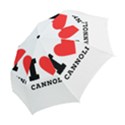 I love cannoli  Folding Umbrellas View2