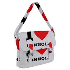 I Love Cannoli  Buckle Messenger Bag by ilovewhateva