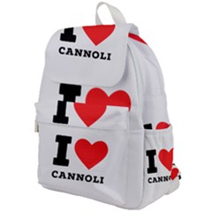 I Love Cannoli  Top Flap Backpack by ilovewhateva