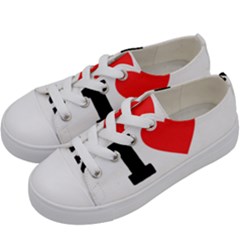 I Love Cannoli  Kids  Low Top Canvas Sneakers by ilovewhateva