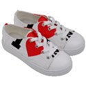 I love cannoli  Kids  Low Top Canvas Sneakers View3