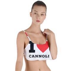 I Love Cannoli  Layered Top Bikini Top  by ilovewhateva