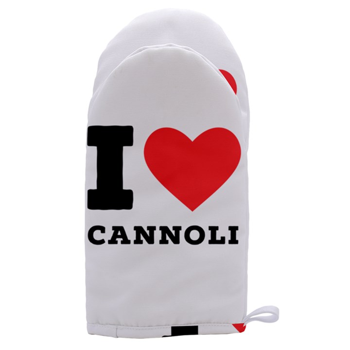 I love cannoli  Microwave Oven Glove