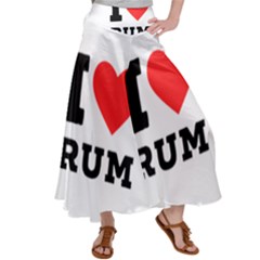 I Love Rum Women s Satin Palazzo Pants by ilovewhateva