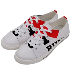 I Love Rum Men s Low Top Canvas Sneakers by ilovewhateva