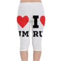 I love rum Velvet Capri Leggings  View2