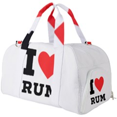 I Love Rum Burner Gym Duffel Bag by ilovewhateva