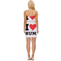 I love rum Wrap Tie Front Dress View4