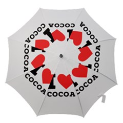 I Love Cocoa Hook Handle Umbrellas (small) by ilovewhateva