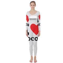 I Love Cocoa Long Sleeve Catsuit by ilovewhateva