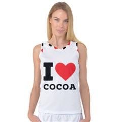 I Love Cocoa Women s Basketball Tank Top by ilovewhateva