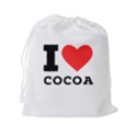 I love cocoa Drawstring Pouch (2XL) View2