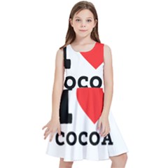 I Love Cocoa Kids  Skater Dress by ilovewhateva