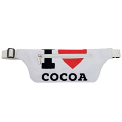 I Love Cocoa Active Waist Bag by ilovewhateva