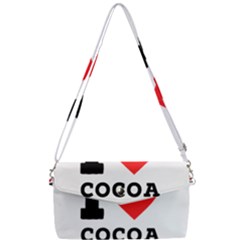 I Love Cocoa Removable Strap Clutch Bag by ilovewhateva