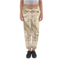 Map Of Greece Archipelago Women s Jogger Sweatpants by B30l