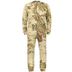 Map Of Greece Archipelago Onepiece Jumpsuit (men)