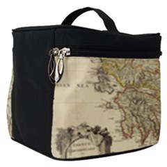 Map Of Greece Archipelago Make Up Travel Bag (small) by B30l