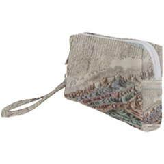 Mountain View Mountain Top Infographics Map Wristlet Pouch Bag (small) by B30l