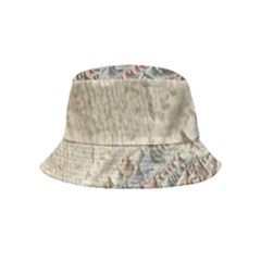 Mountain View Mountain Top Infographics Map Inside Out Bucket Hat (kids) by B30l