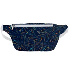 Colorful Abstract Pattern Creative Colorful Line Linear Background Waist Bag  by B30l