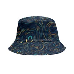 Colorful Abstract Pattern Creative Colorful Line Linear Background Inside Out Bucket Hat by B30l