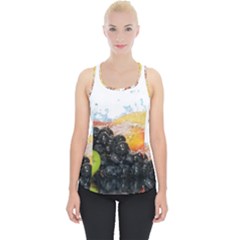 Variety Of Fruit Water Berry Food Splash Kiwi Grape Piece Up Tank Top by B30l