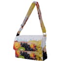 Variety Of Fruit Water Berry Food Splash Kiwi Grape Full Print Messenger Bag (L) View1