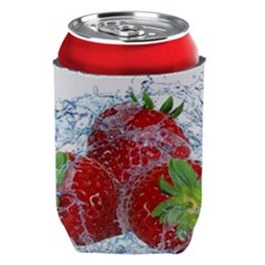 Red Strawberries Water Squirt Strawberry Fresh Splash Drops Can Holder by B30l