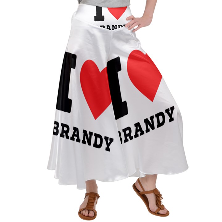 I love brandy Women s Satin Palazzo Pants