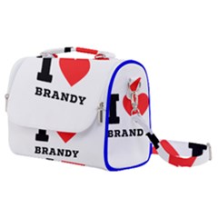 I Love Brandy Satchel Shoulder Bag by ilovewhateva