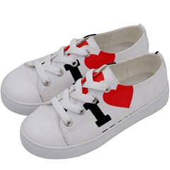 I Love Brandy Kids  Low Top Canvas Sneakers by ilovewhateva