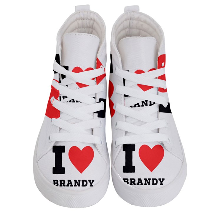 I love brandy Kids  Hi-Top Skate Sneakers