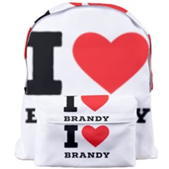 I Love Brandy Giant Full Print Backpack by ilovewhateva