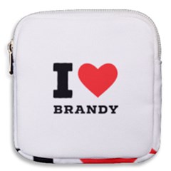 I Love Brandy Mini Square Pouch by ilovewhateva