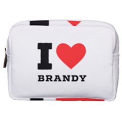 I Love Brandy Make Up Pouch (medium) by ilovewhateva