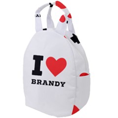 I Love Brandy Travel Backpack by ilovewhateva