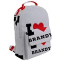 I love brandy Flap Pocket Backpack (Large) View2