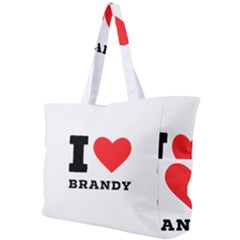 I Love Brandy Simple Shoulder Bag by ilovewhateva