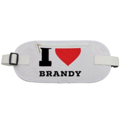 I Love Brandy Rounded Waist Pouch by ilovewhateva