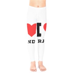 I Love Brandy Kids  Classic Winter Leggings by ilovewhateva