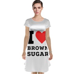 I Love Brown Sugar Cap Sleeve Nightdress by ilovewhateva