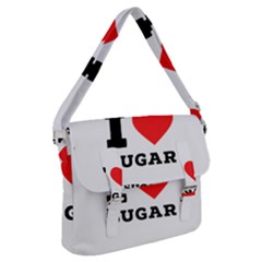 I Love Sugar  Buckle Messenger Bag by ilovewhateva