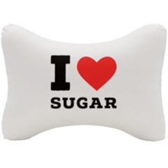 I Love Sugar  Seat Head Rest Cushion by ilovewhateva