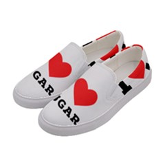 I Love Sugar  Women s Canvas Slip Ons by ilovewhateva