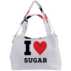 I Love Sugar  Double Compartment Shoulder Bag by ilovewhateva