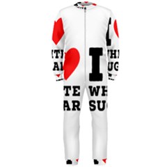 I Love White Sugar Onepiece Jumpsuit (men) by ilovewhateva