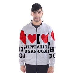 I Love White Sugar Men s Windbreaker by ilovewhateva