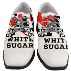 I Love White Sugar Women Heeled Oxford Shoes by ilovewhateva