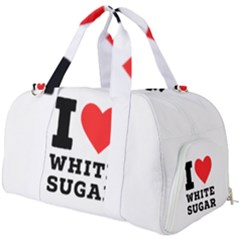 I Love White Sugar Burner Gym Duffel Bag by ilovewhateva